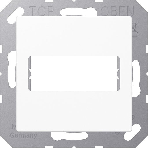 Jung - Abdeckung/Bedienelement für Installationsschalterprogramme Abdeckung aws A 594-1915 WW für Trapezsteckverb