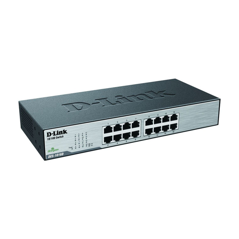 DLink - Netzwerk Switch 16-Port Switch DES-1016D/E 10/100Mbit,NWay