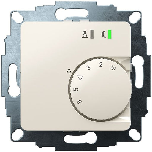 Eberle Controls - Raumthermostat/Uhrenthermostat UP-Raumregler 5-30C AC230V UTE 2500-RAL1013-G50 Ausgang Triac