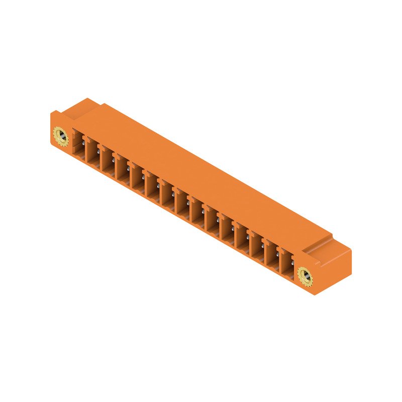 Weidmüller - Leiterplattensteckverbinder Verbinder 3.81mm SC 3.81/1#1942580000 − 24 Stück