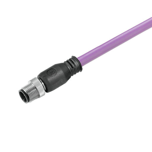 Weidmüller - Patchkabel Kupfer Industrie Kabel SAIL-M12G-PB-0.6D einseit.offen,Pol 2