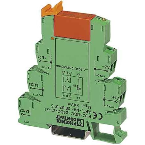 Phoenix Contact - Schaltrelais Interface PLC-RSC-24DC/1-1/ACT − 10 Stück