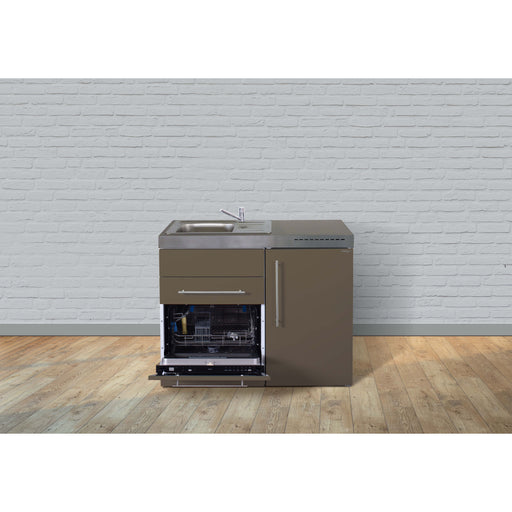 Stengel - Mini-Küche Miniküche Premiumline MPGSMM110KSGSKSreBli Mokka metallic
