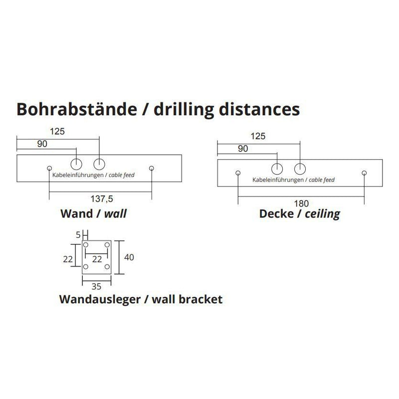 RP-Technik - Hinweisleuchte Sicherheitsleuchte KMU411SC-SW EB 1h