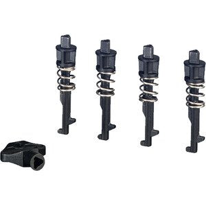 Hensel - Einsatz für Schließsystem Deckelverschluss Mi DR 04 Dreikant 8mm, 4 Ver