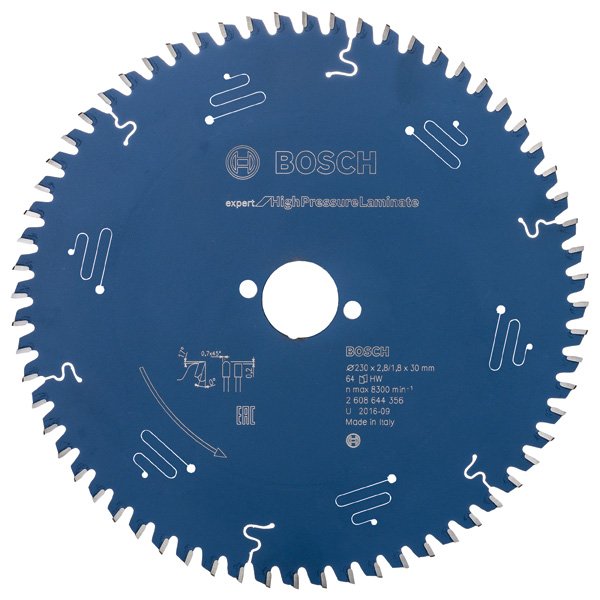 Bosch - Kreissägeblatt EX TR H 230x30-64 2608644356