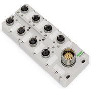 WAGO - Passiver Sensor-/Aktor-Verteiler (ohne Leitung) Sensor/Aktor Verteilerbox 757-184 8F/4P/M23