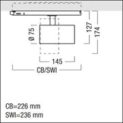 Zumtobel Group - Downlight/Strahler/Flutlicht LED - Strahler V2 S 1800 - #62928264 940