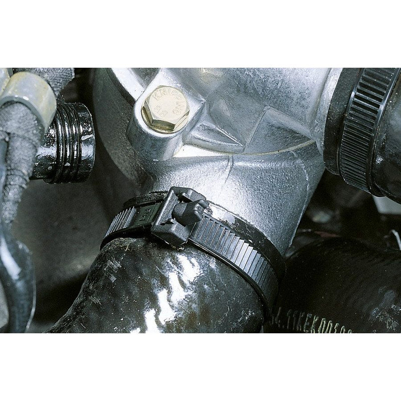 HellermannTyton - Kabelbinder Wiederöffnungsbinder RT250-N12-BK-C1 − 100 Stück