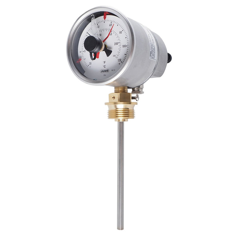 Jumo - Temperaturschalter Thermometer 00455919 -20-120°C,EB-L 150mm