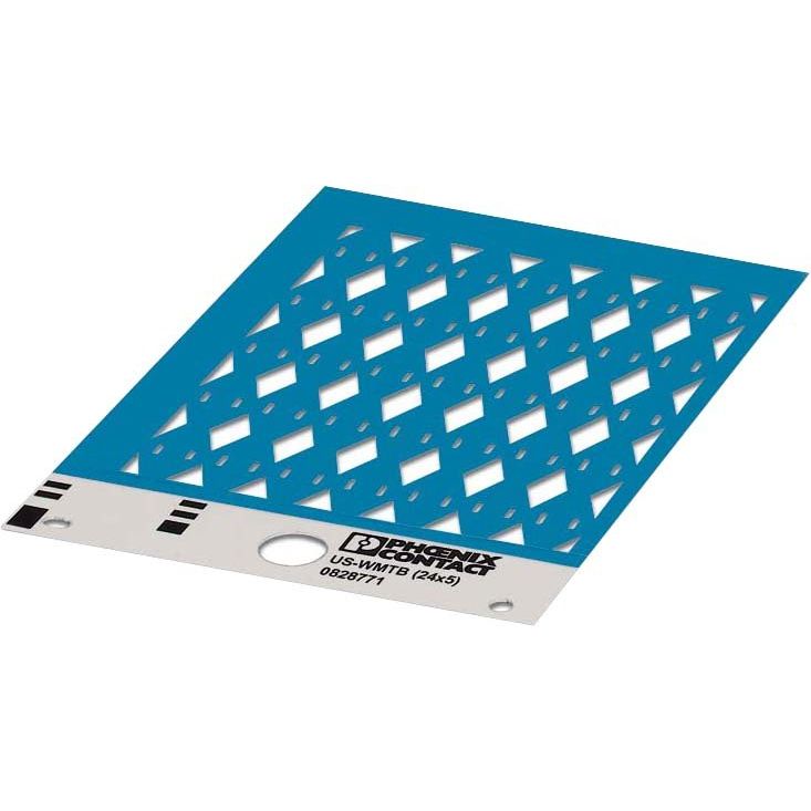 Phoenix Contact - Kabelmarkierungssystem Kabelmarker US-WMTB (24X5) BU − 10 Stück