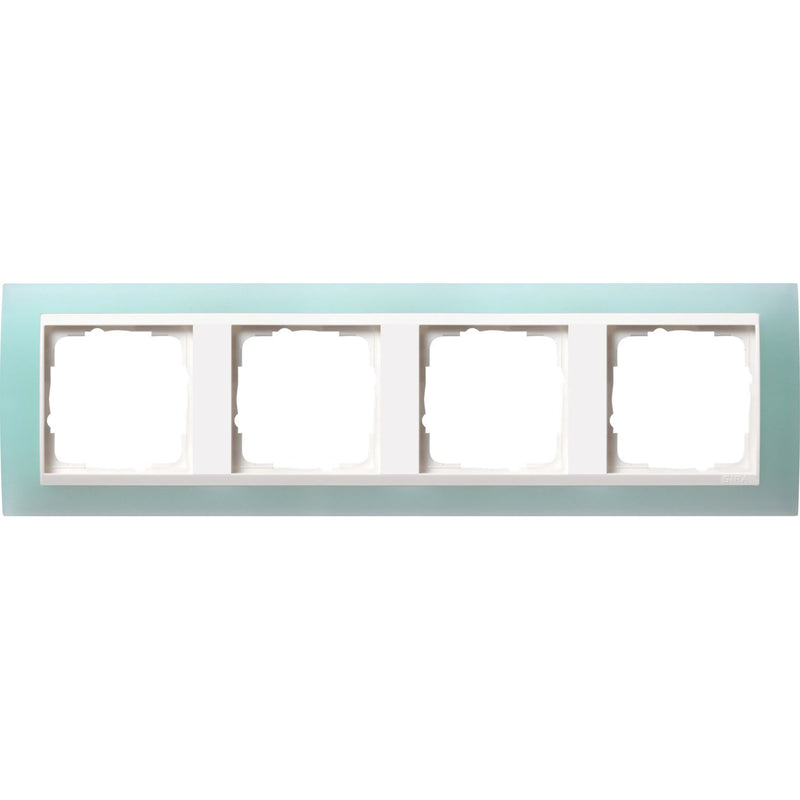 Gira - Abdeckrahmen 4f.opak mint 0214395 für rws Event