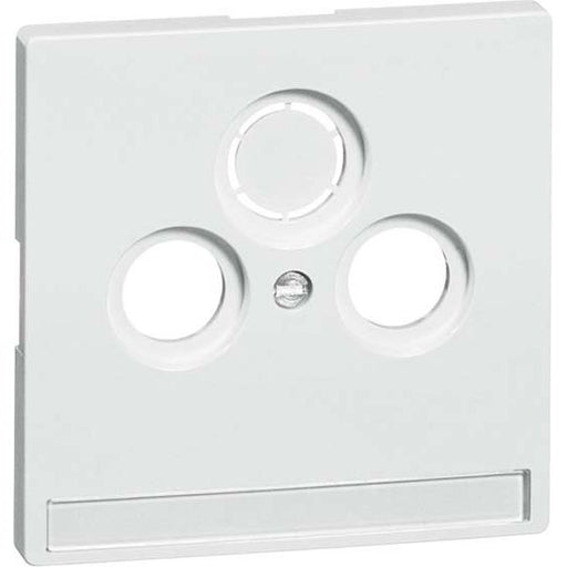 Peha - Einsatz/Abdeckung für Kommunikationstechnik Abdeckung sw D 95.610.19 TV NA für Antennendose