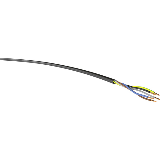 Klimaprime - Energiekabel < 1 kV, für ortsveränderlichen Einsatz H05VV-F 5G2,5 sw Eca Tr500 H05VV-F 5G2,5 sw Eca PVC-Schlauchleitung − 500 Meter