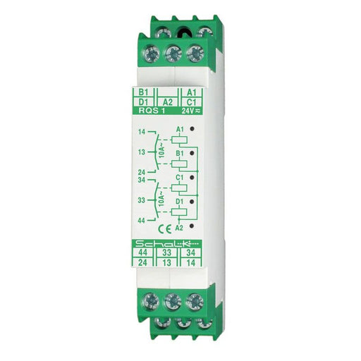 Schalk - Schaltrelais Vierfachrelais RQS 1 (24V UC) 4S 10A