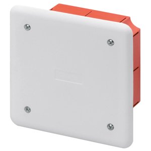 Gewiss - Dose, Gehäuse für Montage in der Wand/Decke Abzweig-u.Anschlußkasten GW48001 Deckel in ws