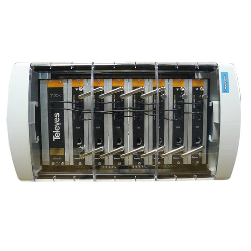 Televes - Kompakt-Kopfstelle T0X-Kopfstation 14 Transp. UNI14-T DVB-S2 in QAM