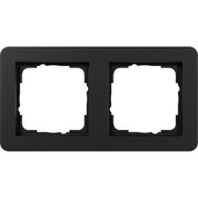 Gira - Abdeckrahmen 2fach 0212153 schwarz m