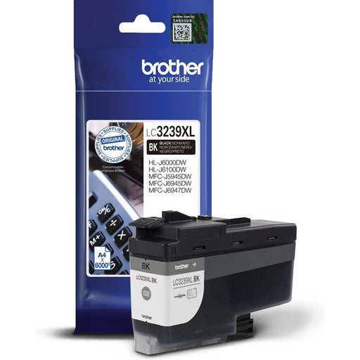 Brother - Verbrauchsmaterial für Telefax/Drucker/MFC Tintenpatrone LC-3239XLBK schwarz