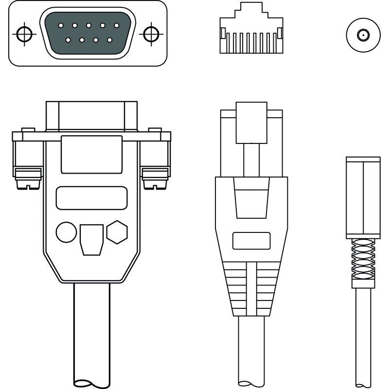 Leuze - Konfektioniertes Sensor-Aktor-Kabel Verbindungsleitung KB 232-4 IT19xx