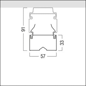 Zumtobel Group - Lichtleiste LED - Lichtbandleuchte ZX2 C 8000 #42190447 840