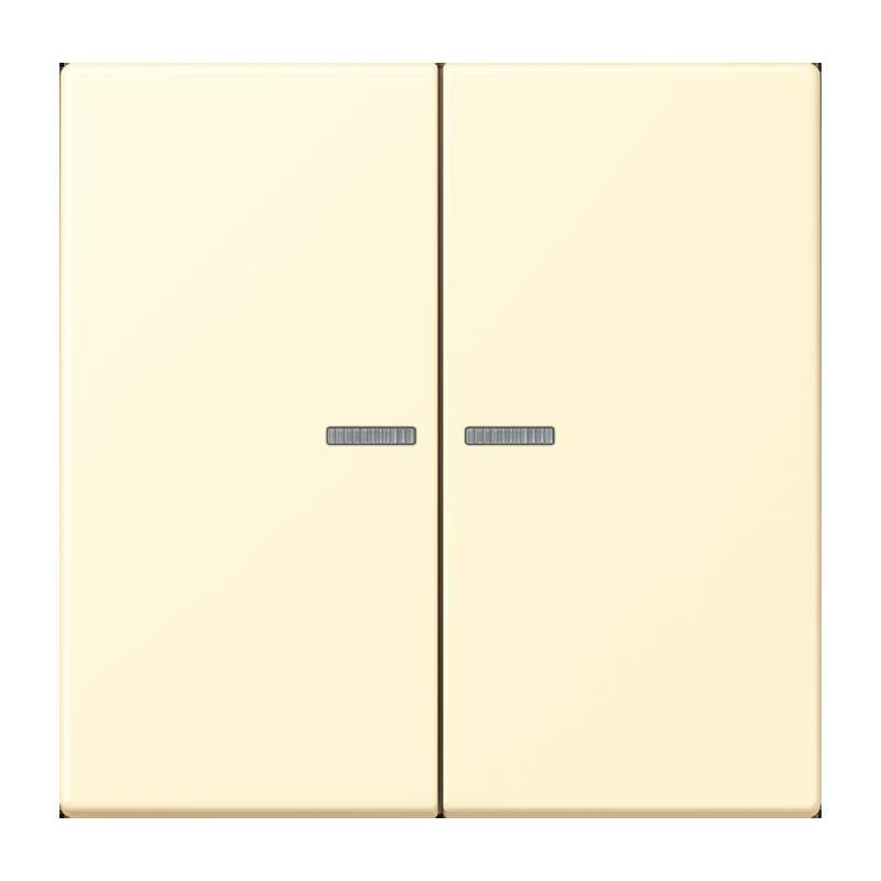 Jung - Bedienelement intelligent Taster 2fach BT LC 17102 201 blanc