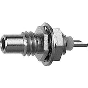Telegärtner - Koax-Steckverbinder SMC-Einbaustecker AU 100024898 Einbau von vorne − 5 Stück