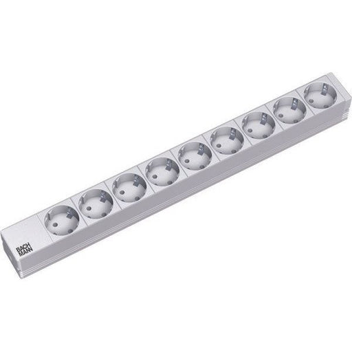 Bachmann - Power distribution unit (PDU) 19Zoll Steckdosenleiste 9f 333.401 1HE 9xSchutzk. alu