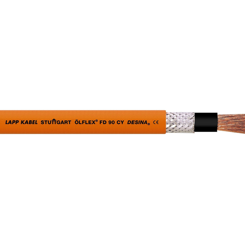Lapp Kabel&Leitung - Energiekabel >= 1 kV, für ortsveränderlichen Einsatz ÖLFLEX FD 90 CY 1X25 0026655