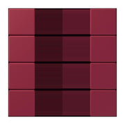 Jung - Abdeckung/Bedienelement für Installationsschalterprogramme Tastensatz 4fach LC 504 TSA 255 le rubis