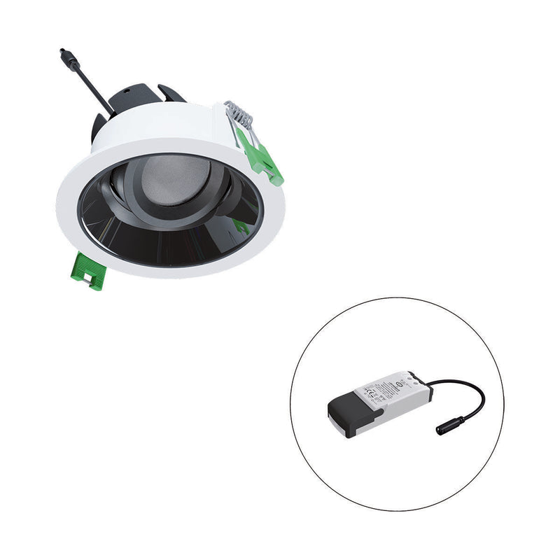 EVN Lichttechnik - Downlight/Strahler/Flutlicht LED-Einbauleuchte modular F05R09SM0627L55P Konfigurationstype
