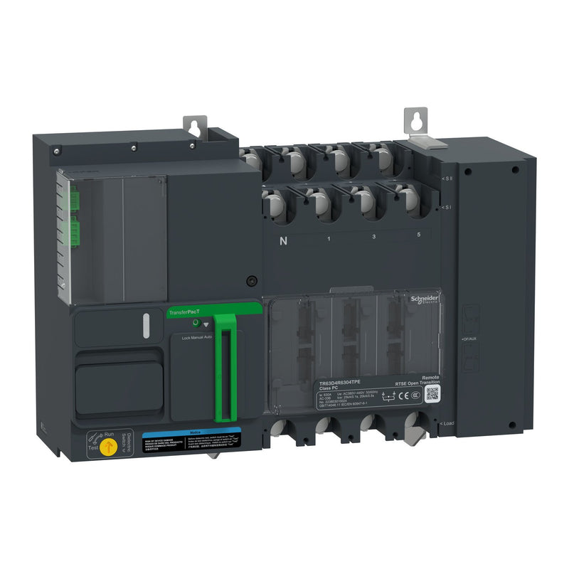 Schneider Electric - Lastschalter Netzumschaltung ferngest. TR63D4R4004TPE 400A 400V