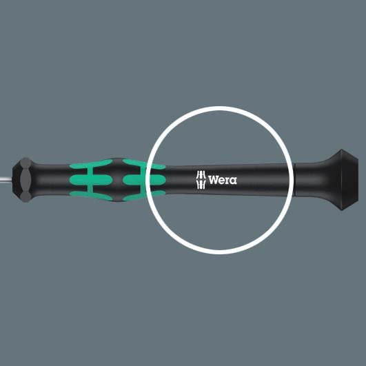 Wera - Schlitz-Schraubendreher Elektron. Schraubendreher 118010 0,50x3,0x80mm
