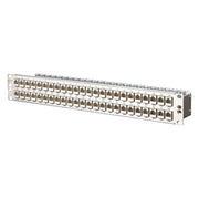 Metz Connect - Patchpanel Kupfer 48-Port Panel E-DAT Modul TN EDATmod-MP48-Edst 1,5HE Edst bestückt