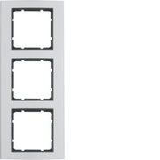 Berker - Abdeckrahmen Rahmen 3f.alu 10133004