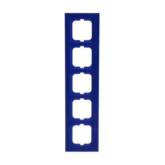 Busch-Jaeger - Abdeckrahmen Rahmen 5-fach 1725-288 blau