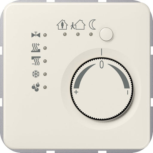 Jung - Bussystem-Raumtemperaturregler KNX Stetigregler ws 2178 TS mit int.Busankoppler