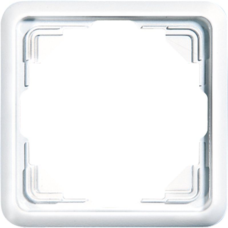 Jung - Abdeckrahmen Rahmen 1-fach ws 5581 waage/senkrecht
