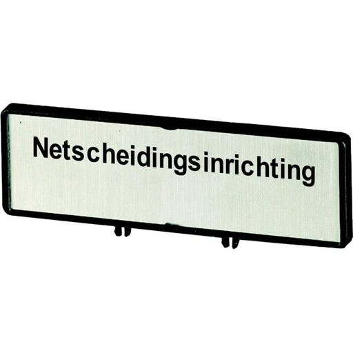 Eaton - Zubehör/Ersatzteile für Niederspannungs-Schalttechnik Träger mit Schild ZFSNT67-P3 T5 T5B P3 88x27mm