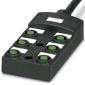 Phoenix Contact - Passiver Sensor-/Aktor-Verteiler (mit Leitung) Sensor-/Aktor-Box SACB-6/12 #1452482 5-pol.Code A 180°