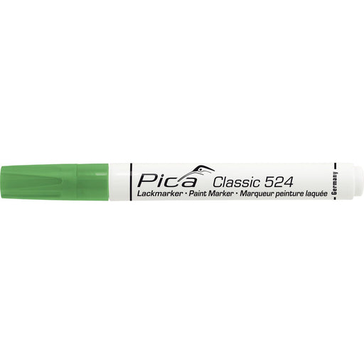 Pica-Marker - Markierungsstift Lack-/Industriemarker 524/36 grün − 10 Stück