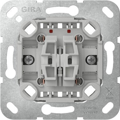 Gira - Installationsschalter Wippschalter 310800 Wechselsch. 2f Eins