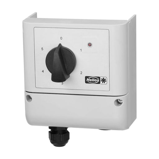 Helios Ventilatoren - Zubehör/Ersatzteile für Ventilatoren Stufenschalter 5-stufig SA 5-10 10V DC, Aufputz