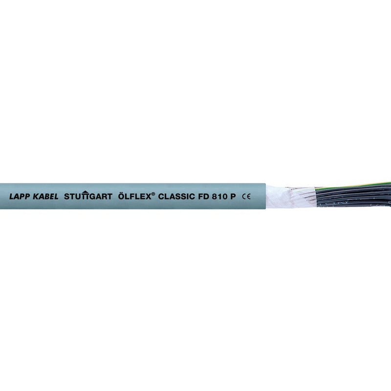 Lapp Kabel&Leitung - Energiekabel < 1 kV, für ortsveränderlichen Einsatz ÖLFLEX CLASSIC FD 810 P 0026371/100 4G2,5 − 100 Meter