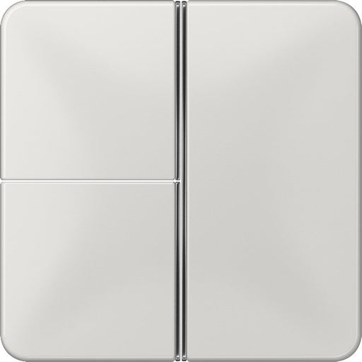 Jung - Abdeckung/Bedienelement für Installationsschalterprogramme Tastensatz 3-fach lgr CD 403 TSA LG komplett − 1 Stück