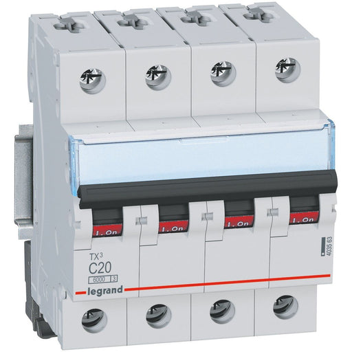 Legrand - Leitungsschutzschalter Legrand 403415 B10A 4P 6kA