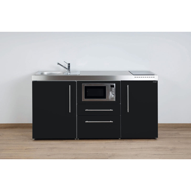 Stengel - Mini-Küche Miniküche Premiumline MPMSM170KSMWIKFreBlS Schwarz matt