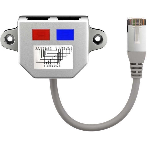 Goobay - Kommunikationstechnik-Adapter Kabel-Splitter Y-Adapter 68911 1:1 Beschaltung