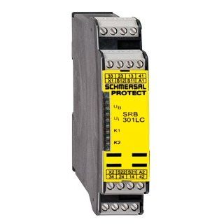 Schmersal - Gerät zur Überwachung von sicherheitsgerichteten Stromkreisen Sicherheits-Relais SRB 301LC/B 24V Baustein