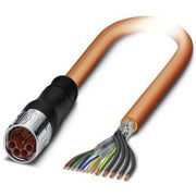 Phoenix Contact - Konfektioniertes Sensor-Aktor-Kabel Kabelstecker K-8E-M23M8/2#1622227 kunststoffumspritzt − 2 Stück